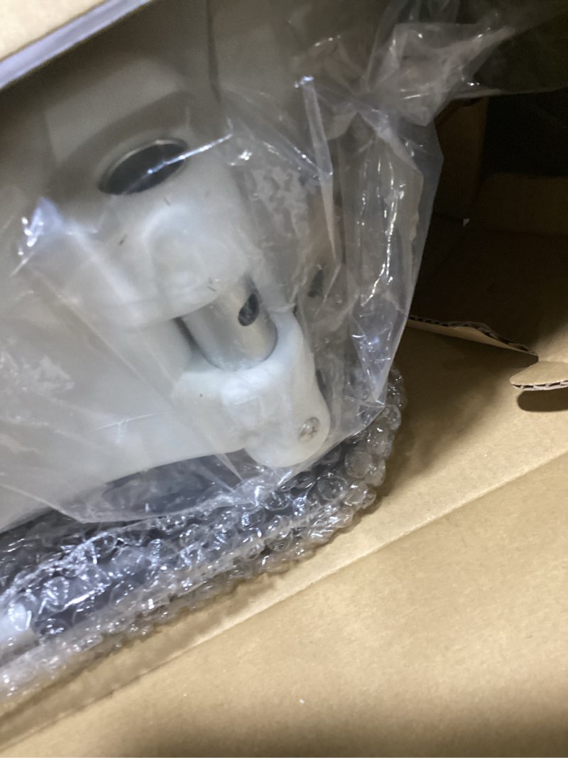 Condition photo showing As Is for drive medical 2-in-1 raised toilet seat with removable padded arms - elevated bathroom safety support - secure locking attachment - easy height assistance - durable construction, standard toilets