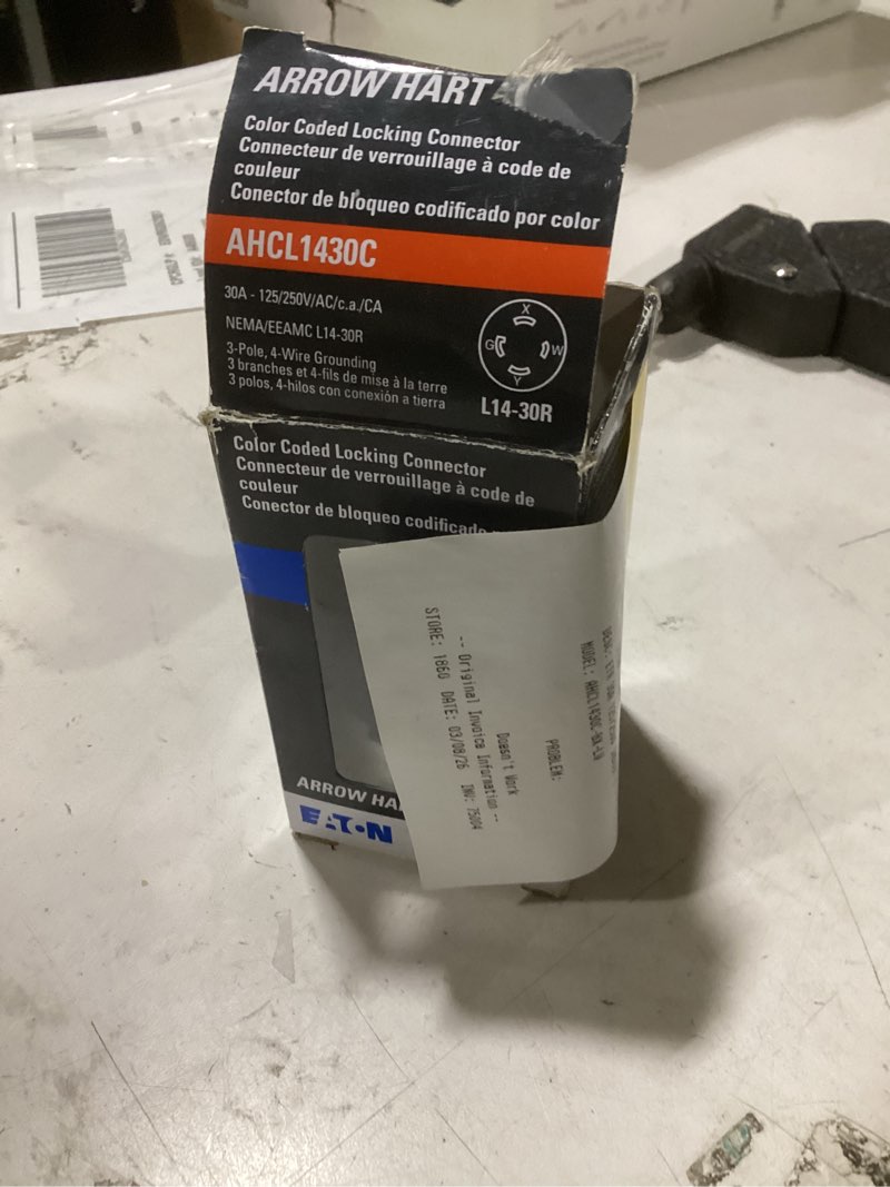 Condition photo showing Good Condition for color coded locking connector