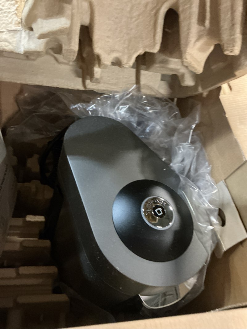 Condition photo showing As Is for Nespresso VertuoPlus Deluxe Coffee and Espresso Machine by De'Longhi with Milk Frother, Titan,Gray