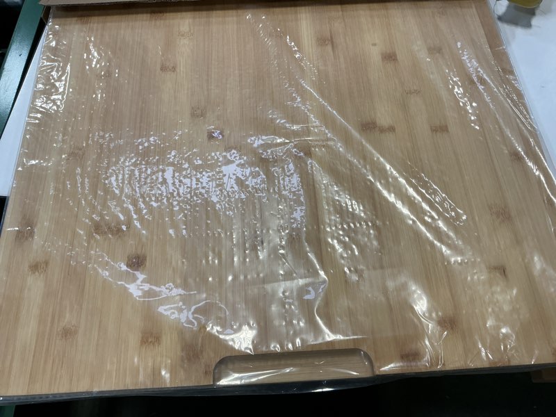 Condition photo showing New/Like New for Allsum 36x24" Bamboo Cutting Boards for Kitchen, Wood Stove Top Cover, Extra Large Noodle Board Over Sink, Charcuterie Board Cheese Serving Tray with Side Handles and Juice Grooves 36"L x 24"W
