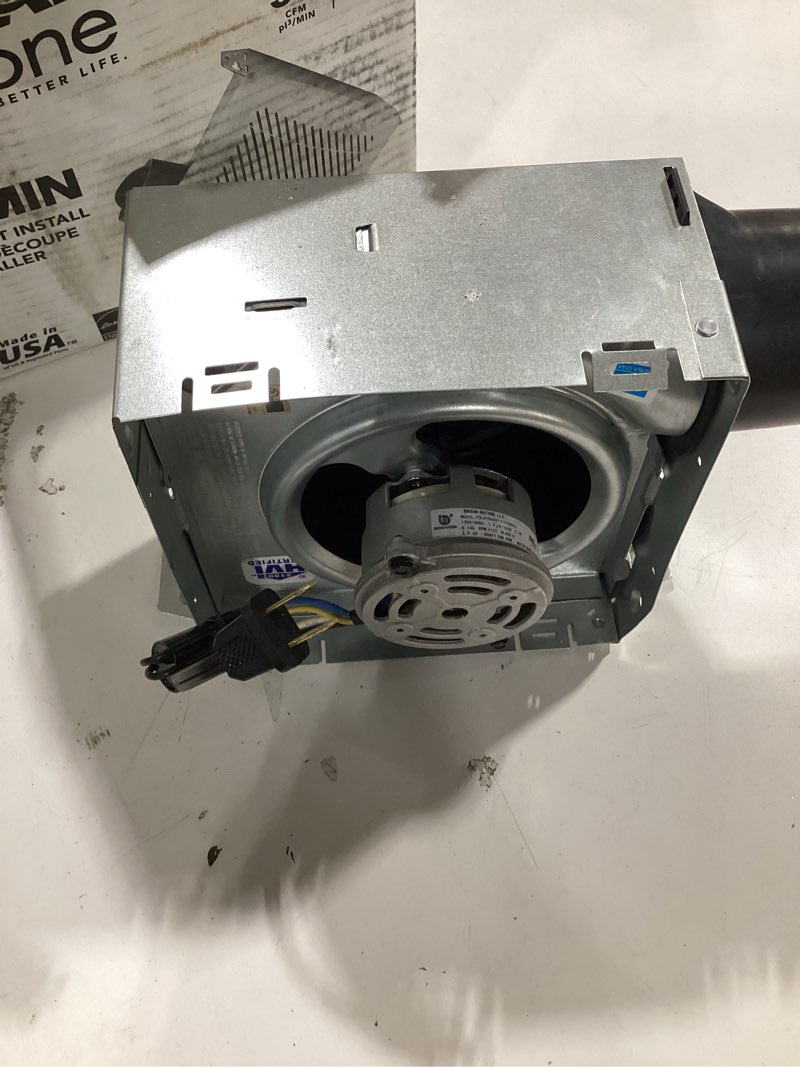 Condition photo showing As Is for broan-nutone economy energy star 50 cfm 2 sones bathroom ventilation fan