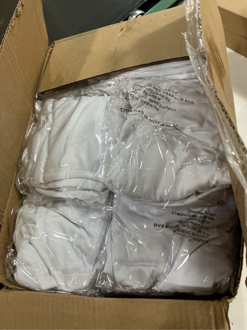 Condition photo showing New/Like New for supero waterproof spandex chair cover 25pcs, stretch dining chair covers, polyester outdoor chair covers, protector stretch chair cover for party universal, banquet, wedding event, hotel(white) white 1