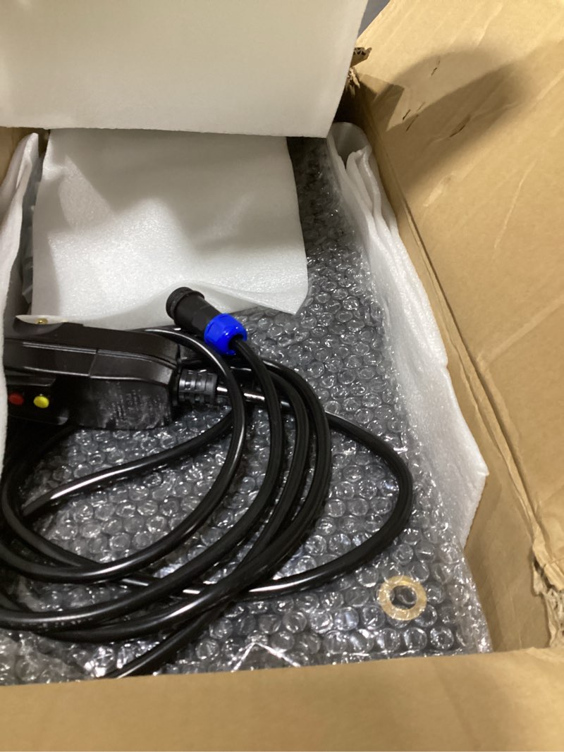 Condition photo showing As Is for Baquler 3 Pcs Heated Snow Melting Mats Winter Heated Outdoor Mats Slip Proof Melts up to 3 Inch/h for Snow Removal Stair Step Driveway Walkway Connection with 9.84 ft Power Cord(Black,20 x 30 Inch) 20 x 30 Inch Black