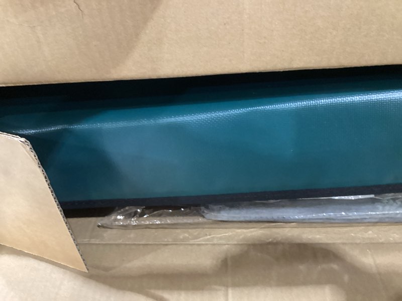 Condition photo showing New/Like New for Outdoor Heated Cat House in Winter,Extremely Insulated & Weatherproof,Elevated Feral Cat Shelter with Waterproof Eaves & Escape Door for Outside Stray Barn Cat (Dark Green,M.) 23.8"x16.5"x18.5" Dark Green