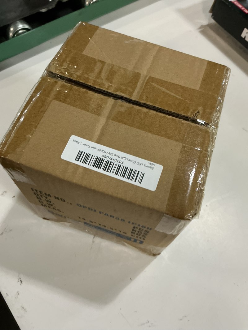 Condition photo showing New/Like New for barrina led grow light bulb with timing and hanging system, 25w full spectrum, 4h/9h/14h timer, hanging grow lights for indoor plants with 16.4ft power cord, plug in pendant light for plants 5000k 1-head