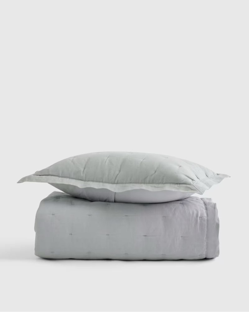 european linen dream quilt & sham set