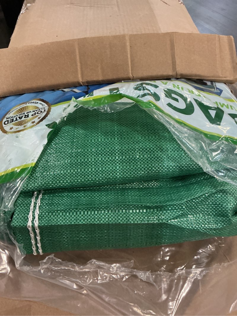 Condition photo showing Good Condition for BAGSTER 3CUYD Dumpster in a Bag holds up to 3,300 lb, Green