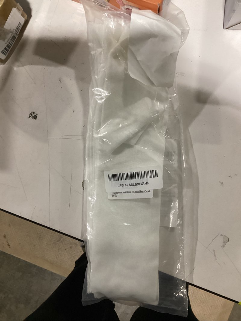 Condition photo showing New/Like New for Velpeau Hand Socks for Splint (Pack of 10), Breathable, Thin Stockinette Tubing for Arm, Wrist Brace with Thumb Spica Liner, Cotton Gauze Sleeve, Under Cast Wrap, Arm Cover for Men and Women (White, Light Version, S) Small (Pack of 10) White