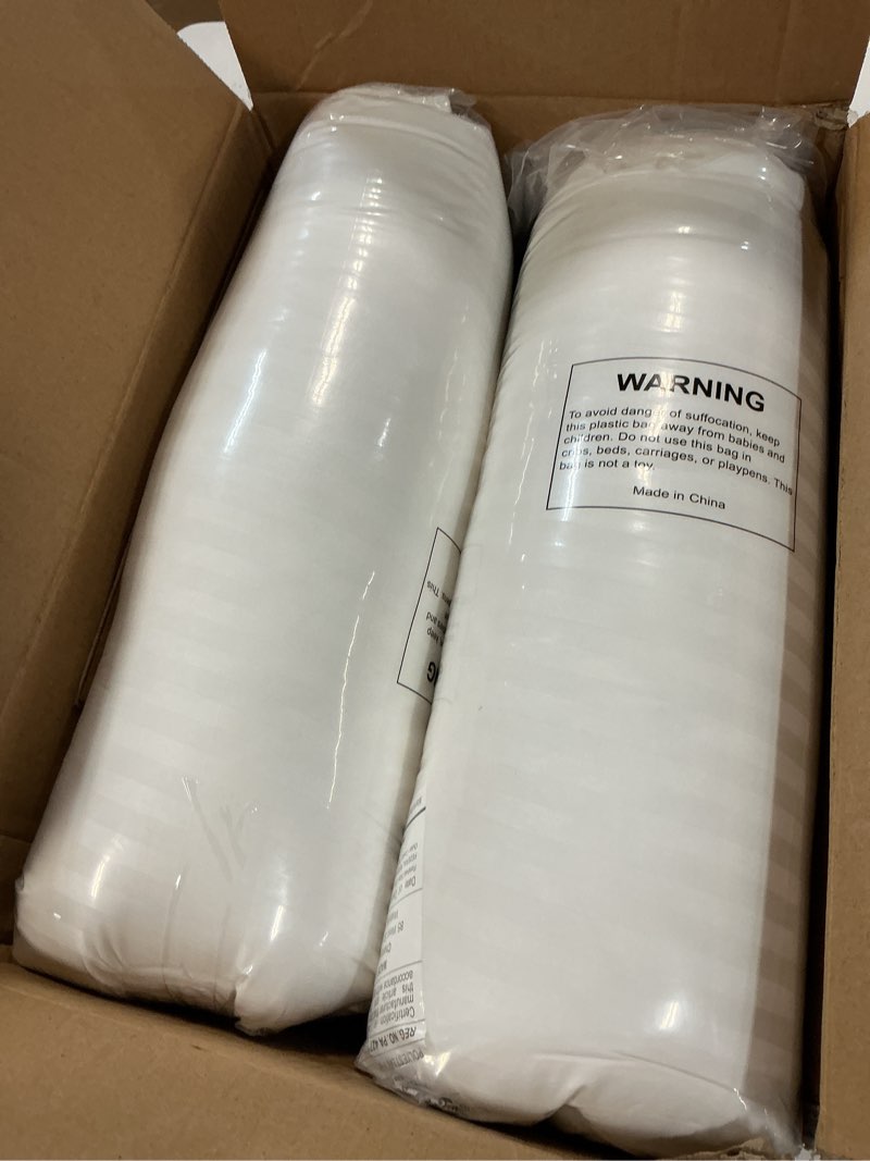 Condition photo showing Good Condition for Beckham Hotel Collection Bed Pillows Standard/Queen Size Set of 2 - Original Soft Down Alternative Pillow for Sleeping - Soft Support for Back, Stomach or Side Sleepers Queen / Standard White