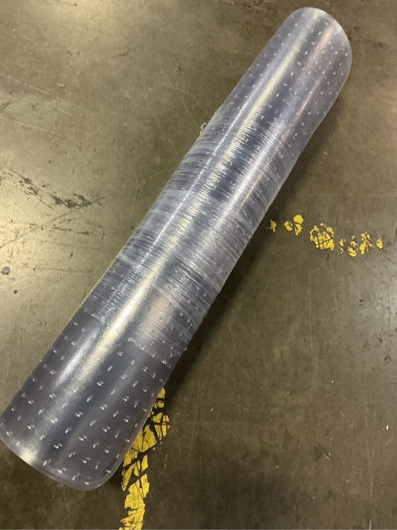 Condition photo showing Good Condition for ES Robbins High Pile Carpet Chair Mat, Rectangle 46"x60" Beveled Edge Rectangle 46" x 60" Beveled Edge