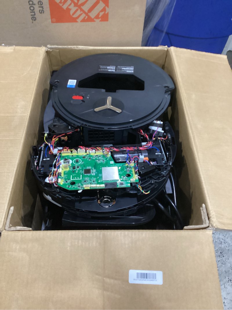 Condition photo showing As Is for ECOVACS DEEBOT T50 MAX PRO Omni Robot Vacuum and Mop, 18,500Pa Suction, 18mm Auto-Lift, ZeroTangle &TruEdge 2.0, AIVI 3.0 Obstacle Avoidance, Auto Hot Water Mop Wash/Dry/Refill, Self-Emptying