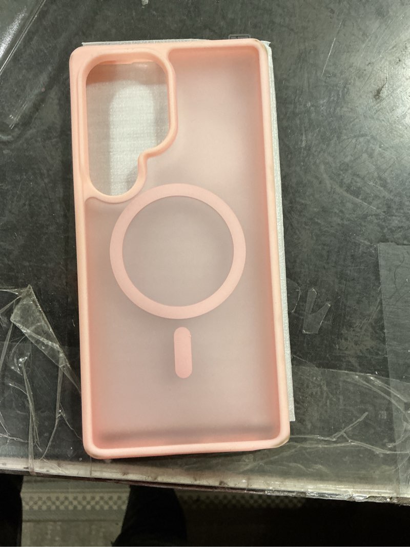 Condition photo showing Good Condition for mozoter for samsung galaxy s25 ultra case with magnetic,[compatible with magsafe][2*screen protector][12ft military dropproof] translucent anti-slip back slim shockproof case for s25 ultra-pink samsung s25 ultra-6.9" pink