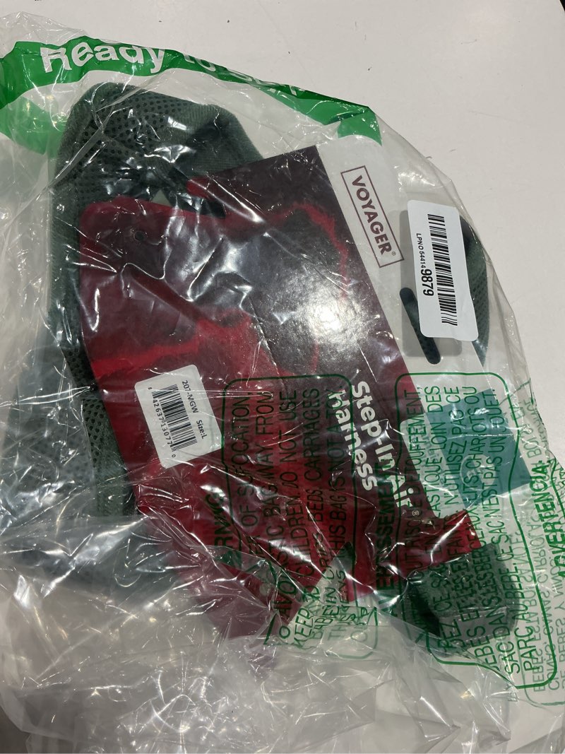 Condition photo showing Good Condition for best pet supplies voyager step-in air harness - all weather mesh, reflective, no pull harness for dogs, cats - secure with hook & loop fastener, buckle, double d-rings - moss green, l harness (moss green) l (chest: 18 - 20.5")