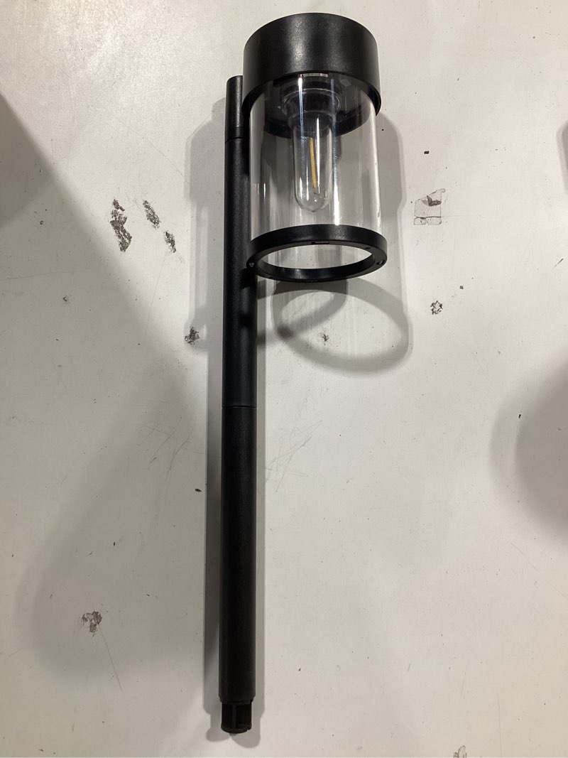 Condition photo showing Good Condition for harbor breeze 10lm solar path light 10 -lumens black solar led outdoor path light 3000-