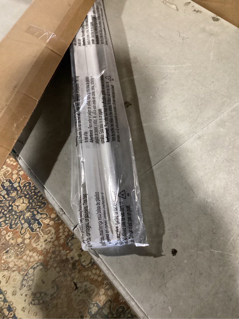 Condition photo showing Good Condition for lotus & windoware cordless faux wood blinds, 35" wide x 60" long, smooth, snow white, 2 inch horizontal blinds – for living room, bedroom, interior door windows snow white 35"w x 60"h