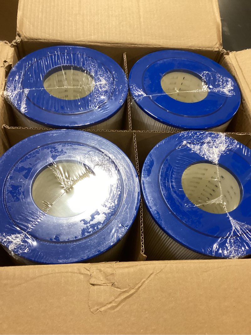 Condition photo showing As Is for Cryspool® 07066 Filter Compatible with CX580XRE, SwimClear C3025, C3030, PA81, C-7483, FC-1225, 4×81 Sq. Ft Pool Filter Cartridge, 4 Pack