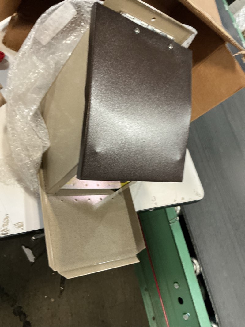 Condition photo showing As Is for Zenport Squirrel Lunch Box Z38079 Hopper Bird Feeder