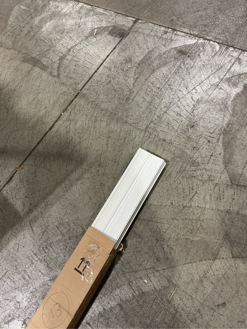 Condition photo showing New/Like New for accordion door jupiter scandinavian white 36 in. x 80 in.