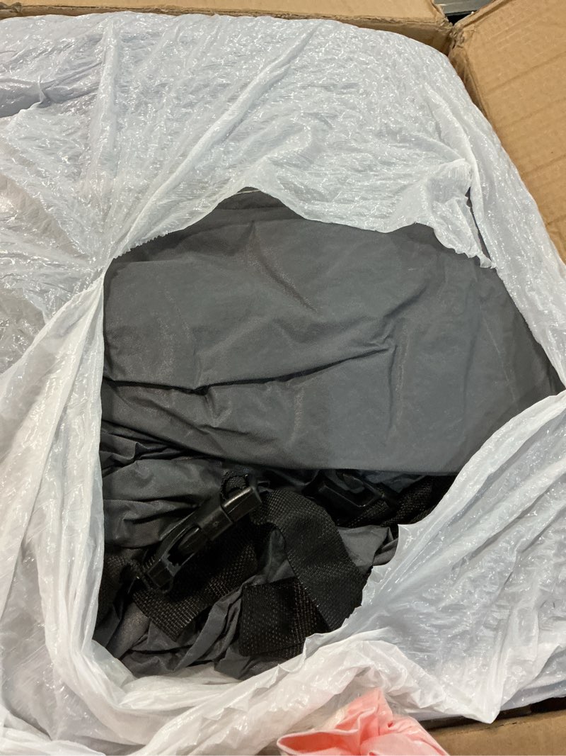 Condition photo showing As Is for 16 Layers Car Cover Waterproof All Weather, Heavy Duty Full Exterior Cover Universal Fit Coupe Pontiac Firebird/Trans Am, Chevy Malibu/Chevelle, Dodge Charger, Hyundai Genesis, Jaguar XJ etc. 0 Coupe Car Cover 0 Fit Coupe Length 194-202 inch