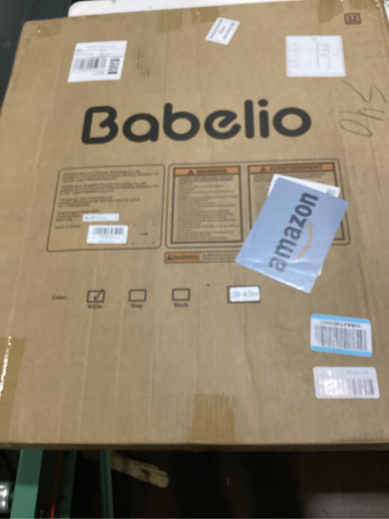 Condition photo showing Good Condition for babelio baby gate with adjustable cat door,29-43" auto close durable pet door for stairs,doorways and house,pressure mounted,easy install,effortless walk thru,white white 29-43" wide, 30" tall
