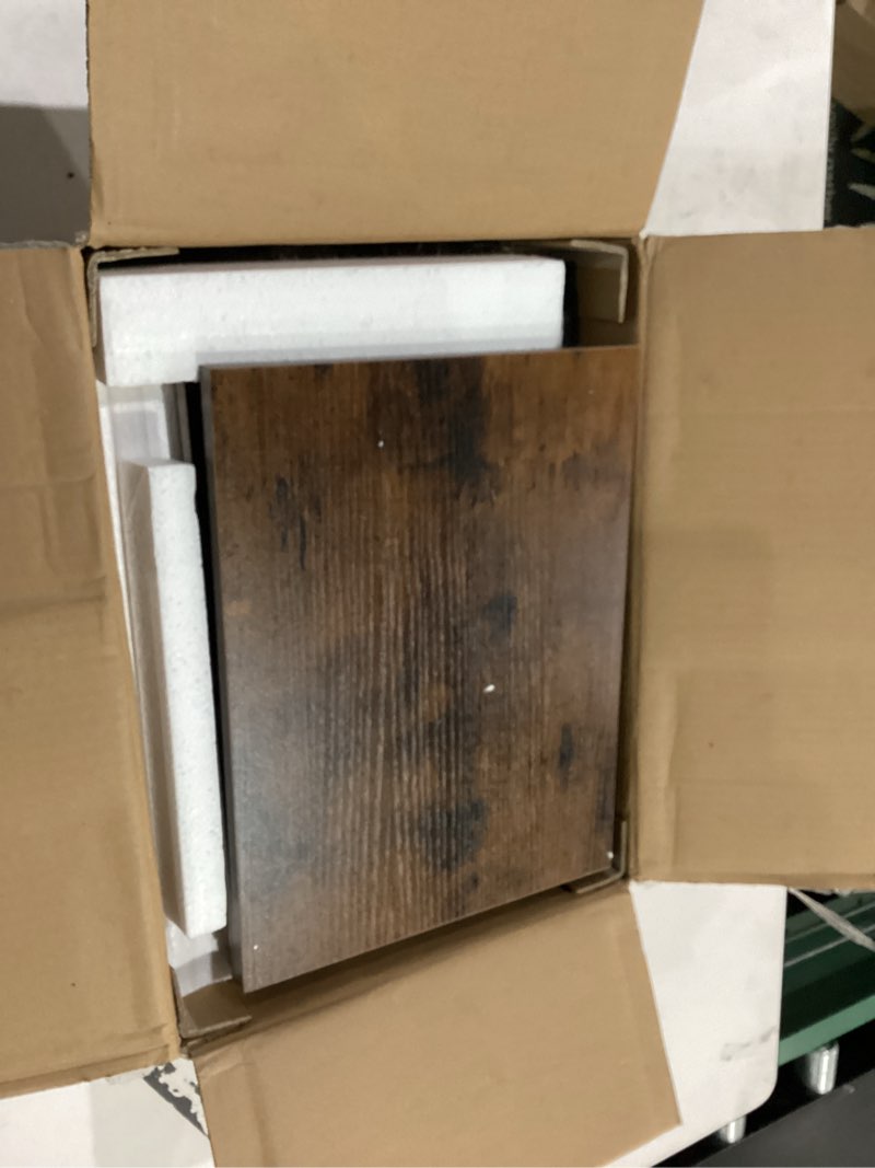 Condition photo showing Good Condition for VEVOR Narrow Console Table, 41.7 Inch Entryway Table, 3-Tier Hallway Table, Sofa Table with Metal Frame, Console Tables for Entryway, Hallway, Living Room & Bedroom