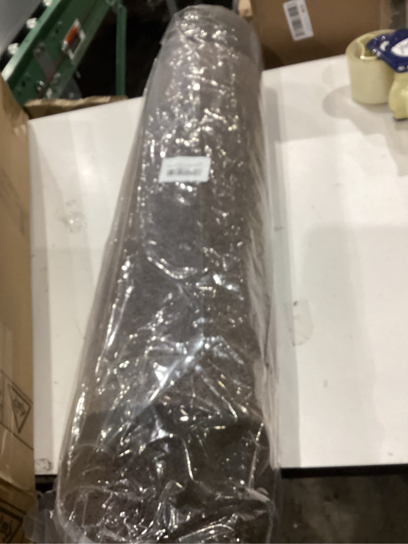 Condition photo showing Good Condition for machine washable runner rug 32" x 144", non slip kitchen rug for floor, absorbent entrance rug for hallway, bedroom, living room, (roll packing) 32" x 144" brown