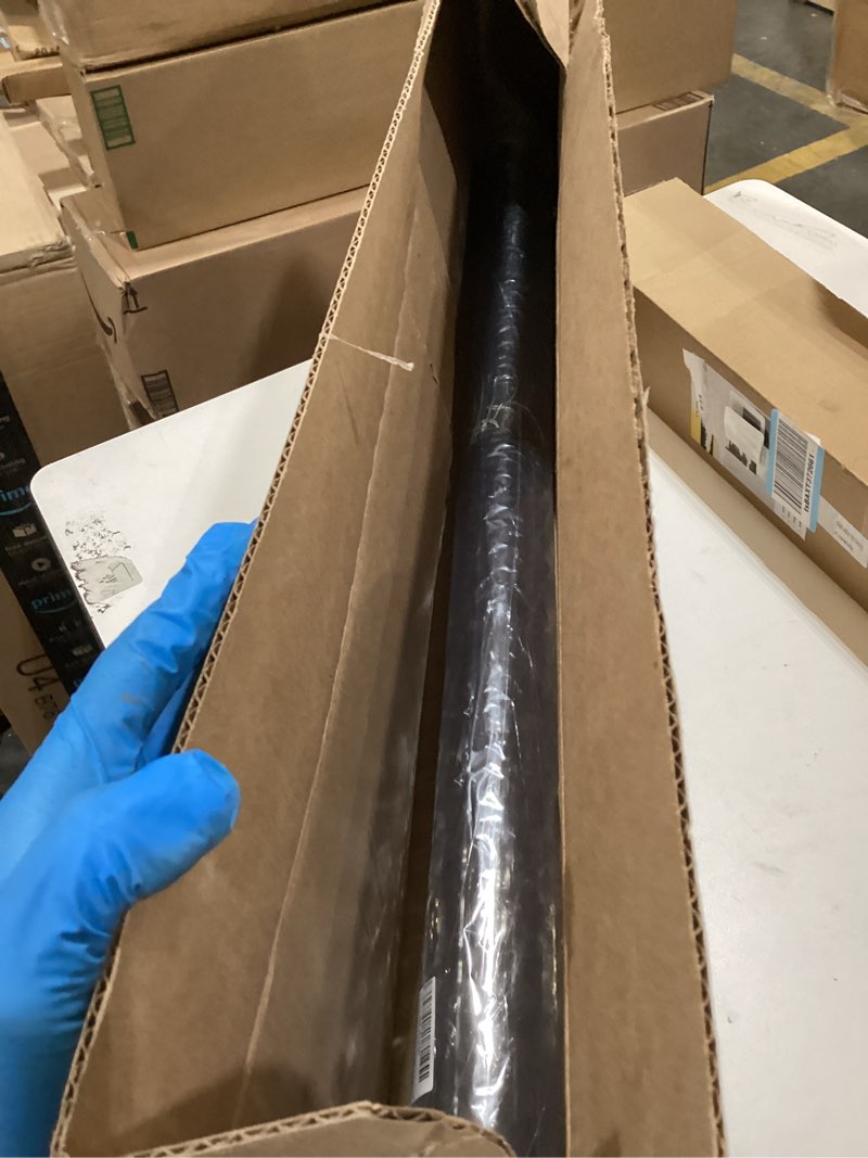 Condition photo showing As Is for Clear Desk Mat 12 x 24 Inch, 1.5mm Thick Clear Table Protector, Protector for Dining Room Table, Waterproof Vinyl Tablecloth Pad Mat for Kitchen, Dresser, Writing Desk Clear 1.5mm 24" x 12"