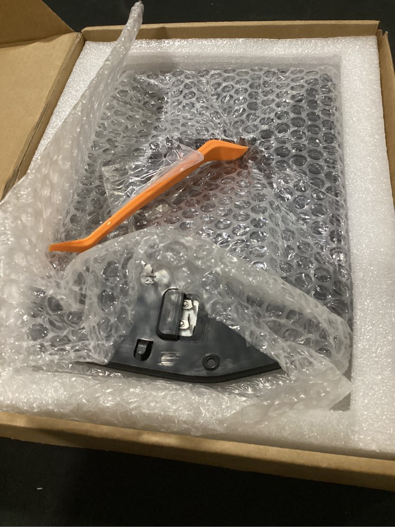 Condition photo showing Good Condition for driver left side heated mirror glass compatible with 2004-2014 ford f-150, side view exterior mirror with rear holder, replacement for 4l3z-17k707-db driver side(left)
