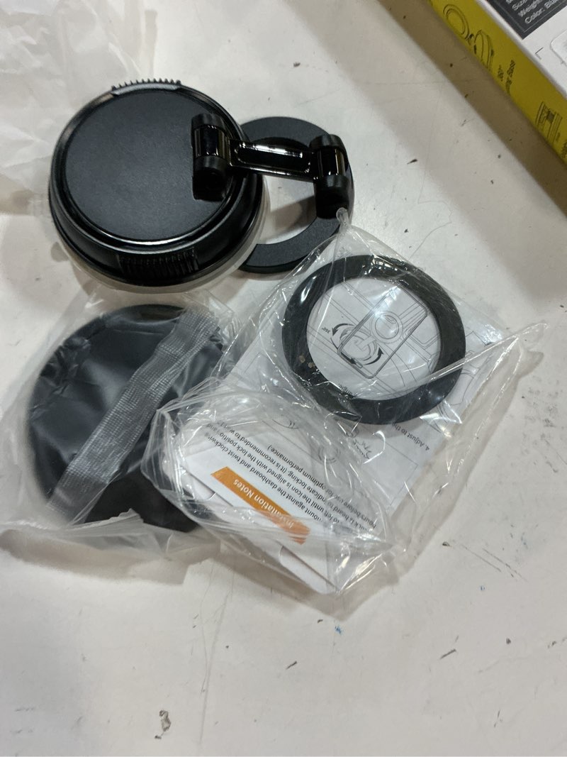 Condition photo showing As Is for car phone holder for magsafe [78+lbs strongest suction & 2400gf magnetic] 360° adjustable car phone mount, phone holders for your car for iphone 17 pro max 16 15 14 13 12 air plus valentine's day gift with dashboard pad