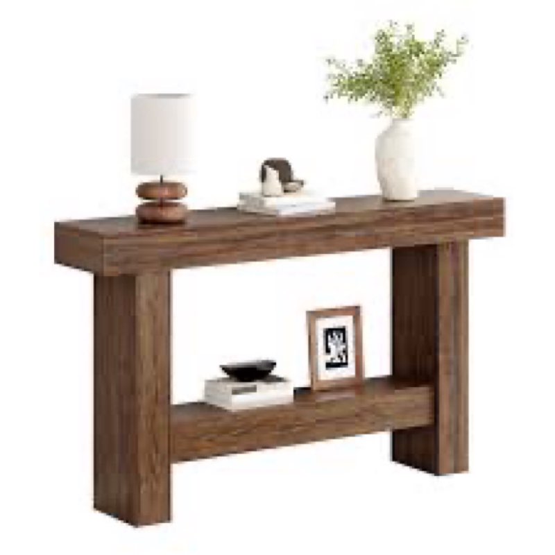 Modern 55\"Narrow Console Table?Wooden Sofa Table Entryway Table INCOMPLETE 