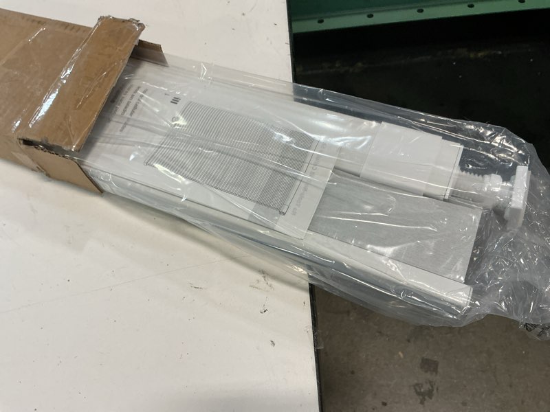 Condition photo showing Good Condition for lazblinds no tools no drill cordless cellular shades, blackout light blocking honeycomb shades for home, thermal insulation blinds for windows, 35" w x 64" h, white blackout-white 35" w x 64" h