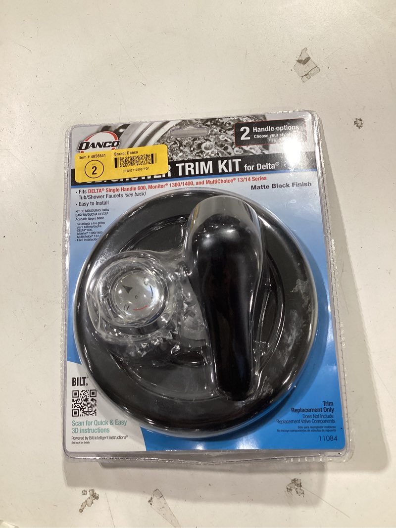 Condition photo showing Good Condition for danco trim kit delta black