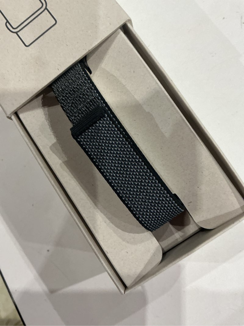 Condition photo showing Good Condition for google fitbit air - screenless activity tracker with fitness, heart rate, and sleep tracking - personalized ai-powered coaching - up to 7 days’ battery life - works with ios and android - obsidian fitbit air obsidian one size tracker (130-210 mm)