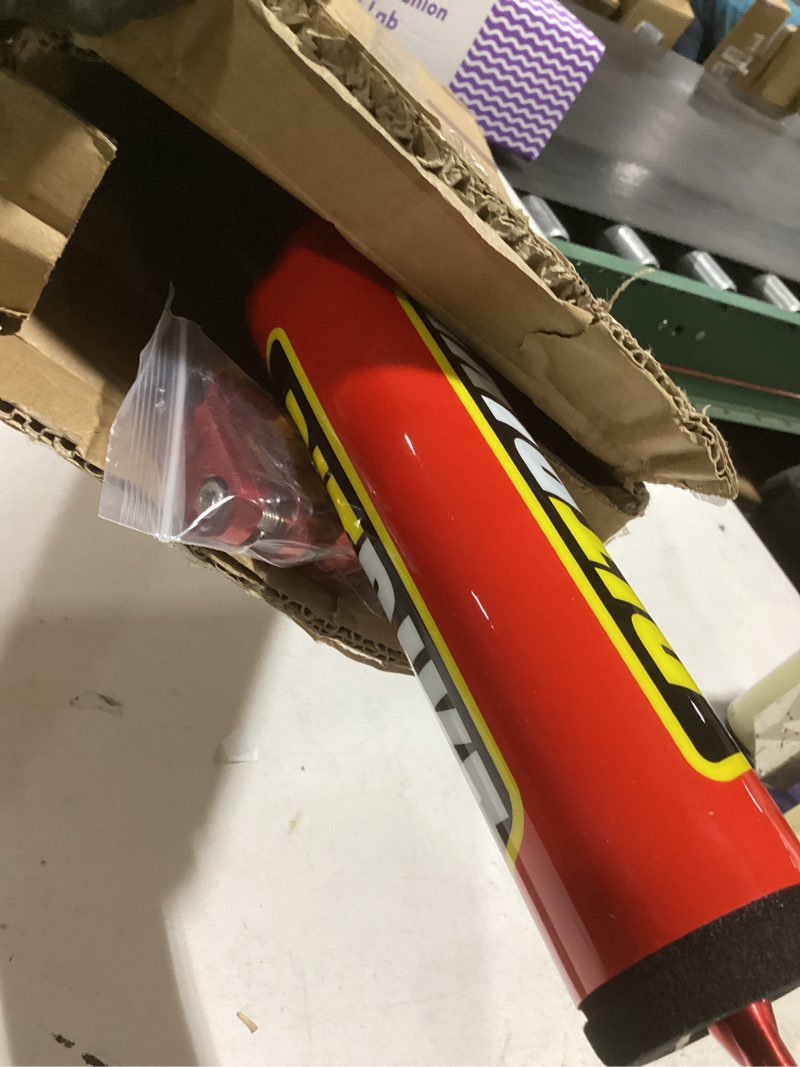 Condition photo showing Good Condition for motorcycle handlebar 7/8" 22mm motocross moto bar with foam pad for crf yzf kxf klx rmz drz dirt pit bike use t6-6061 aluminum (red)