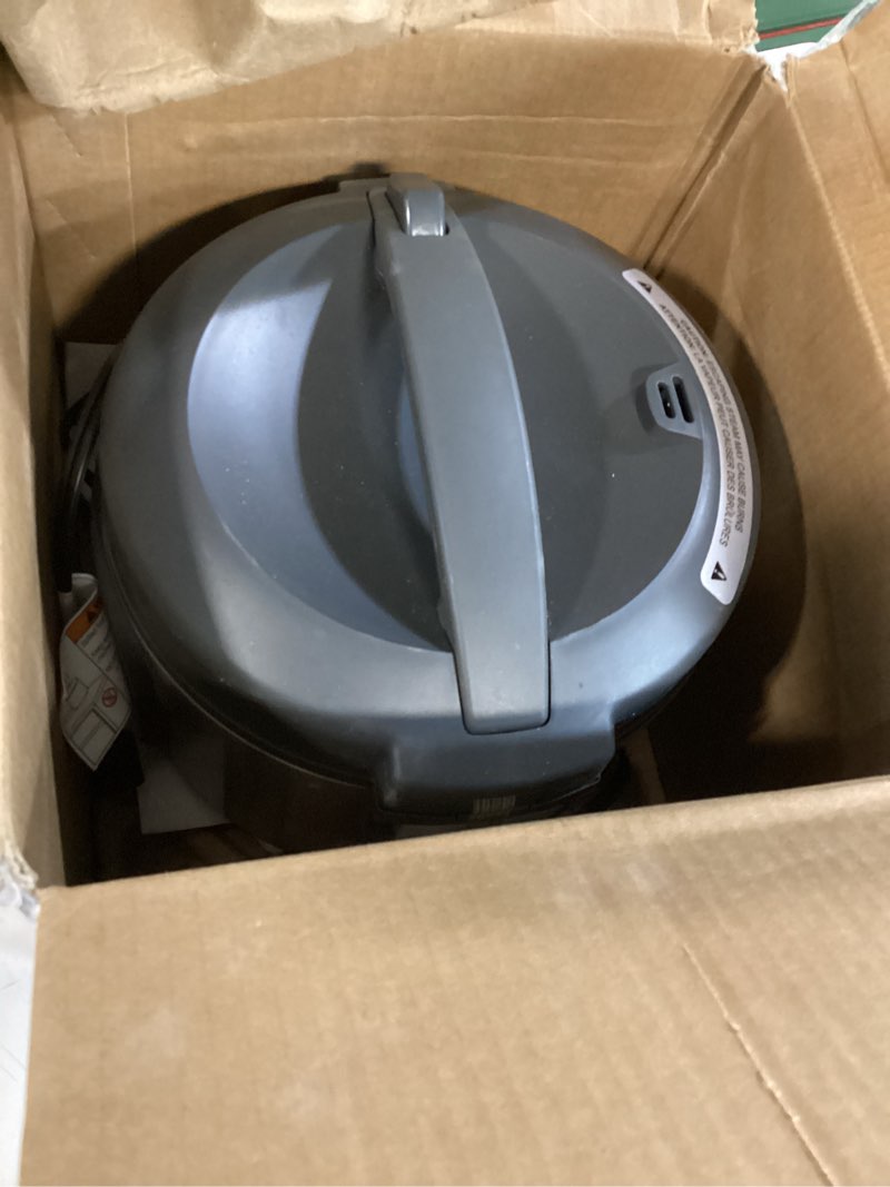 Condition photo showing As Is for Instant Pot Zest 8 Cup One Touch Rice Cooker, From the Makers of Instant Pot, Steamer, Cooks Rice, Grains, Quinoa and Oatmeal, 8-cup cooked/4-cup uncooked, No Pressure Cooking Functionality