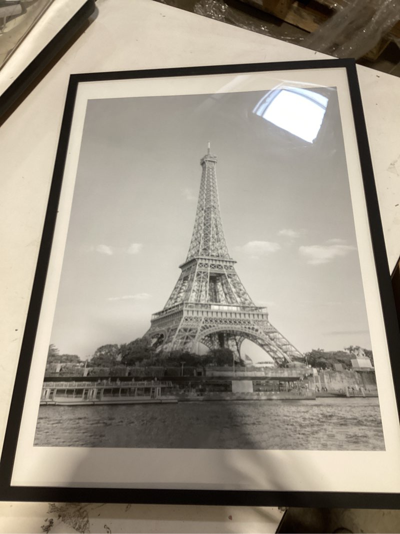 Condition photo showing New/Like New for upsimples 19.7x27.6 puzzle frame, display 18x24in with mat or 50x70cm without, wall hanging 1000 pieces puzzles frames, black, 1 pack black 19.7x27.6