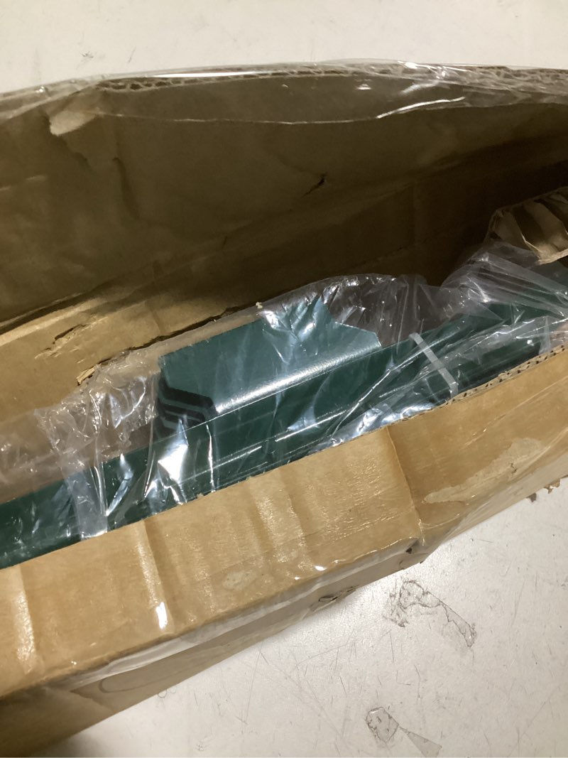 Condition photo showing Good Condition for 10 pack metal fence posts, 4ft heavy duty u-post, green garden stakes, no-dig post anchors for wire fences, temporary fencing, electric fence, and corner support 4ft-10p green