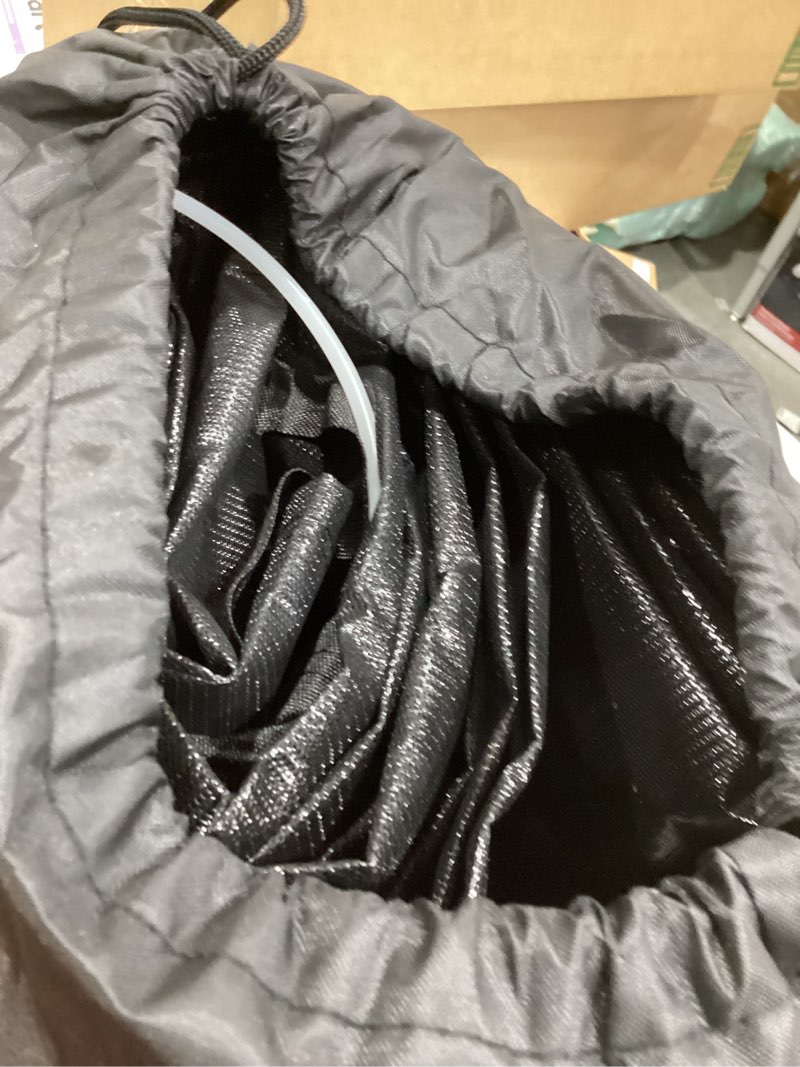 Condition photo showing Good Condition for rv awning sun shade screen with zipper 7' x 11'3",900d oxford cloth + vinyl mesh,sunscreen shade complete kits for camper trailer awning,black black 7'x11'3"for 12' rv awning