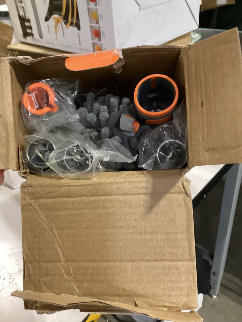 Condition photo showing Good Condition for Eazer Squeegee Window Cleaner Tool, 2 in 1 Rotatable Window Cleaning Squeegee Kit with Extension Pole, 62'' Window Washing Kit, Bendable Head for Car Glass - 2 Scraper