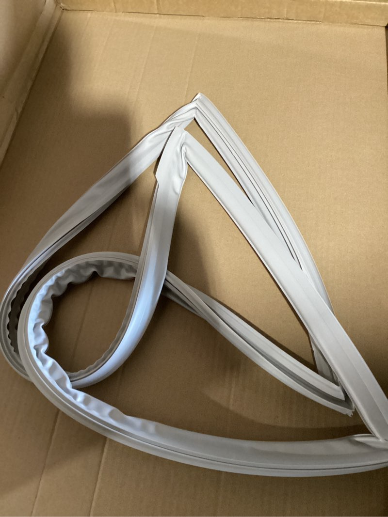 Condition photo showing Good Condition for upgraded da97-05253r refrigerator door gasket replacement compatible with samsung rf4287hars/xaa rf4289hars/xaa-01, 32.5?×16.8? unbent 3189155 fridge gasket replace ap4577892 ps4173216 door seal