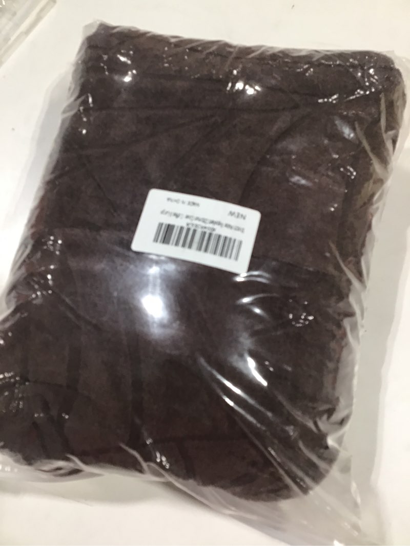 Condition photo showing New/Like New for HFCNMY Ottoman Cover Square-Stretch Water Repellent Ottoman Cover -Thick Square Storage Foot Stool Covers with Elastic Bottom Coffee X-Large X-Large Coffee