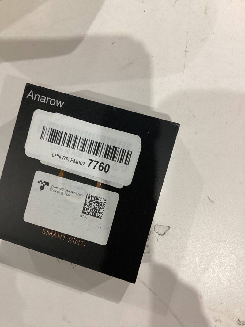 Condition photo showing New/Like New for Smart Ring Health Tracker, Fitness Tracker Ring for Women Men, Monitoring of Pedometer, SpO2, Sleep Quality, Heart Rate, No Subscription Fee, Sport Rings for iOS & Android (Silver 7) #7 Silver