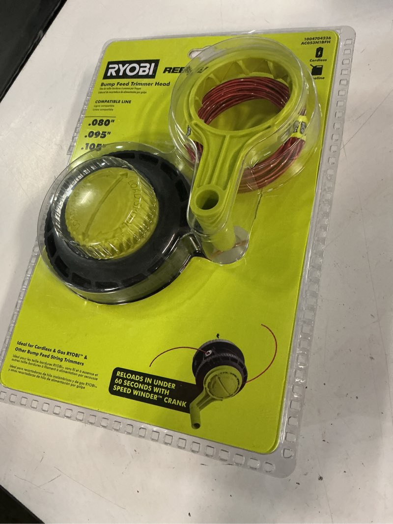 Condition photo showing Good Condition for ryobi reel easy+ bump feed string head with speed winder