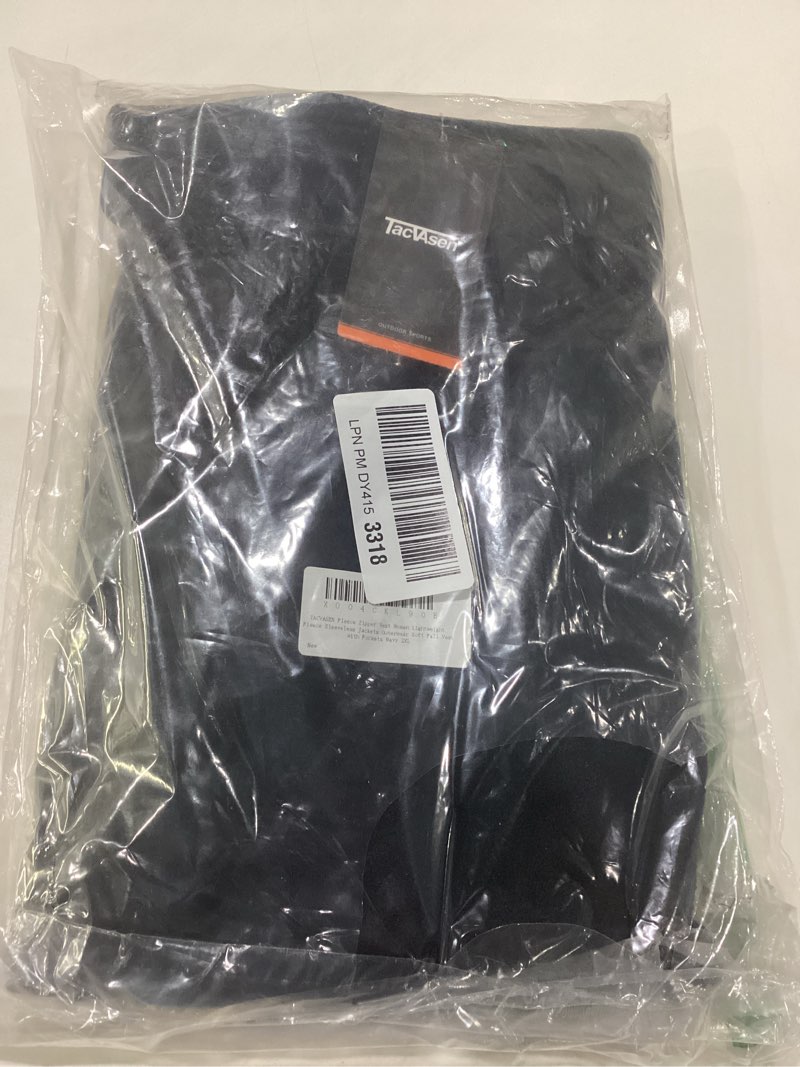 Condition photo showing Good Condition for TACVASEN Women's Fleece Vest Outerwear Lightweight Sleeveless Zip up Jacket with Pockets Warm Polar Soft Fall Winter Navy Small