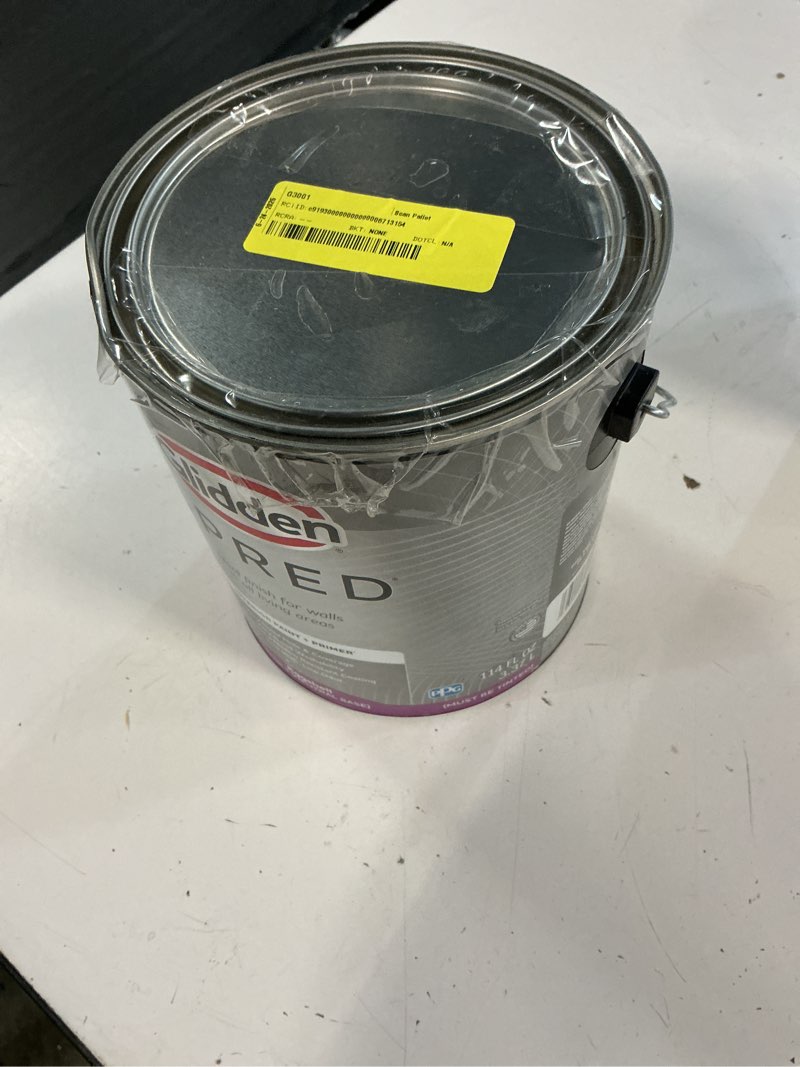 Condition photo showing Good Condition for glidden spred tintable base eggshell interior paint with primer, 1 gallon