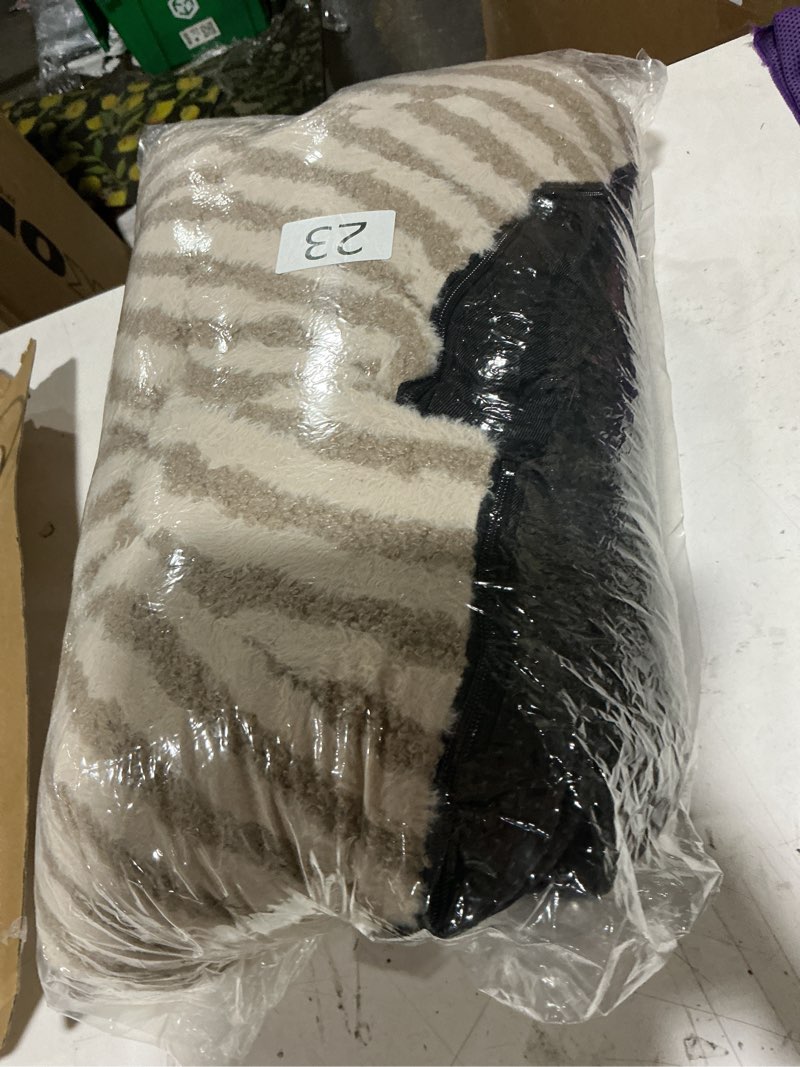 Condition photo showing New/Like New for mixjoy dog beds for small dogs cats, washable small dog bed with removable cover, donut cat bed for indoor cats, calming fluffy round pet beds with anti slip bottom, cute puppy beds, 23"x23"x8", beige beige small(23"lx23"wx8"th)