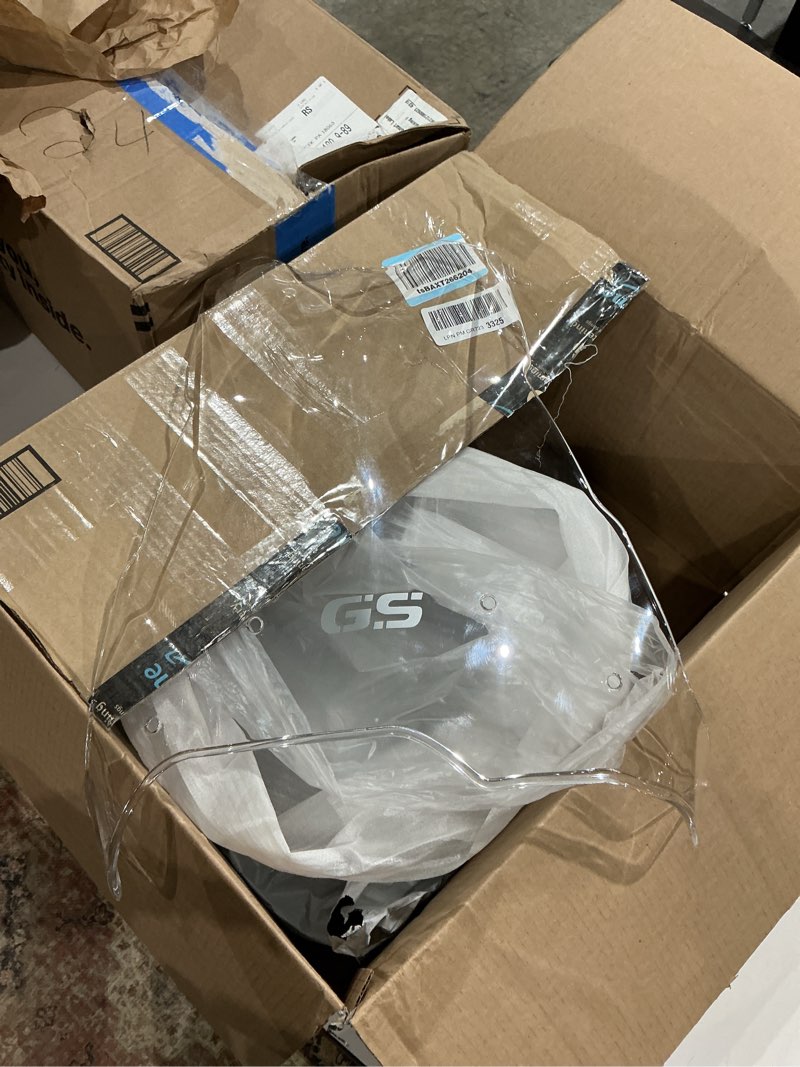 Condition photo showing Good Condition for for f800gs f700gs f650gs 2008 2009 2010 2011 2012 2013 2014 2015 2016 2017 windshield windscreen f 800gs 650 f800 f650 gs