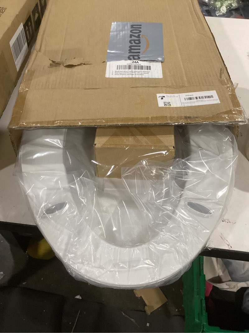 Condition photo showing Good Condition for Elongated Bidet Toilet Seat with Quiet-Close, Non-Electric Bidet Mode with Dual Nozzles, Fit Elongated Toilet Seat, Adjustable Water Pressure with Brass inlet (Elongated)