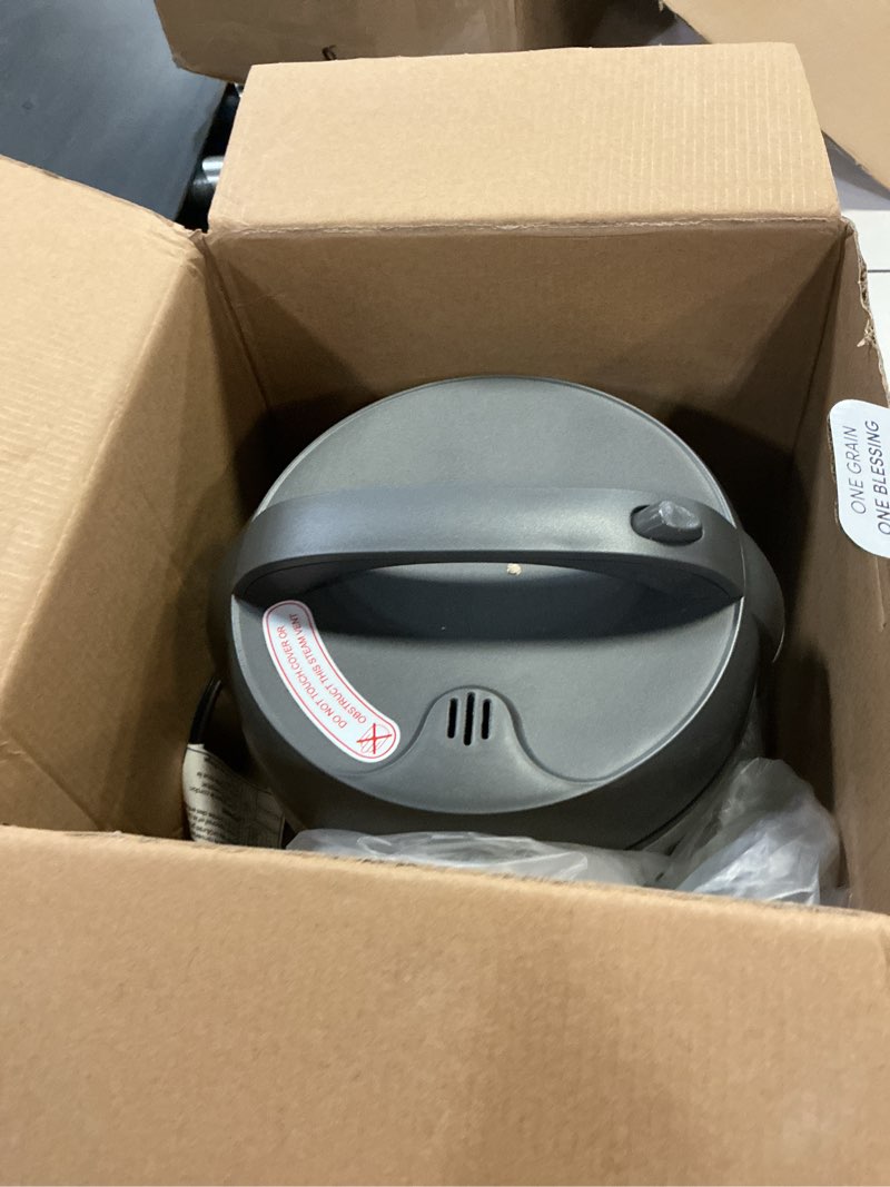 Condition photo showing As Is for AROMA Professional Digital Rice Cooker, Multicooker, 4-Cup (Uncooked) / 8-Cup (Cooked), Steamer, Slow Cooker, Grain Cooker, 2Qt, Stainless Steel Exterior, ARC-994SG Pro 4 Cup Uncooked