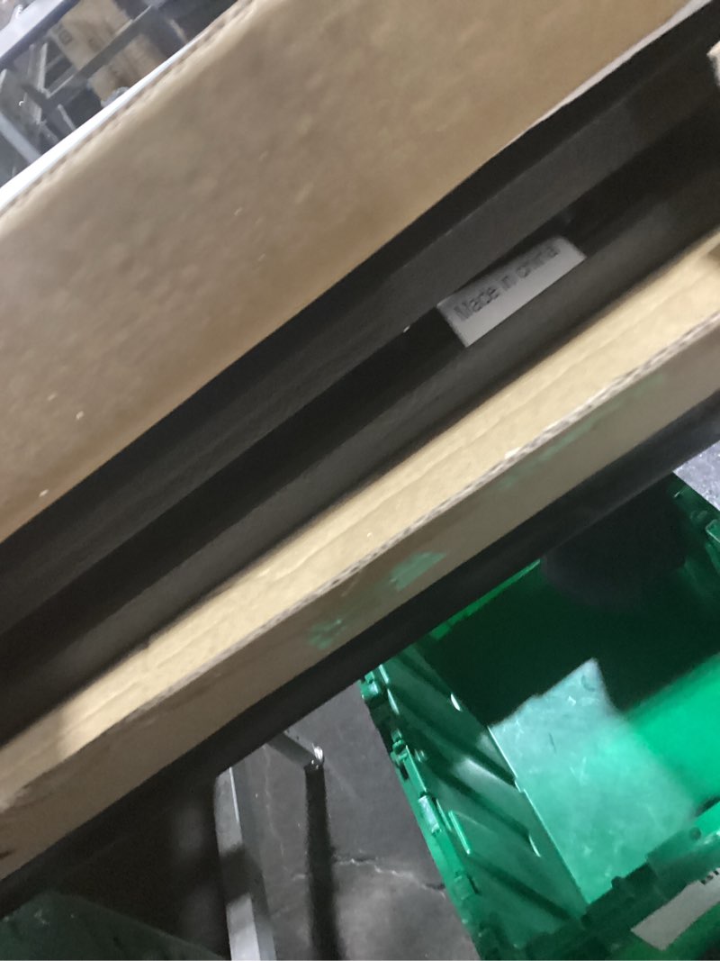 Condition photo showing Good Condition for 34" Square Folding Table for 4 Person, 330lbs Weight Capacity Foldable Table with HDPE Tabletop & Heavy-Duty Steel Legs, Large Portable Picnic Table for Indoor Outdoor Parties, Camping, Black